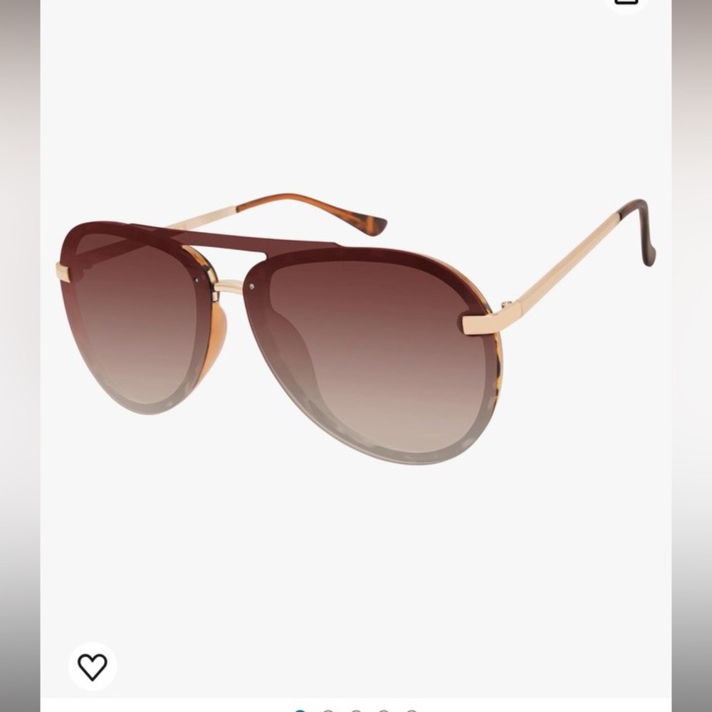 Vince Camuto Vc991 Metal 100% Uv Protective Women’s Aviator Pilot Sunglasses - Picture 4 of 8